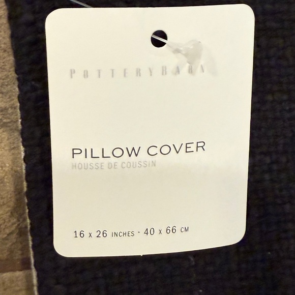 Beaded Bat Embroidered Lumbar Pillow - PB - Picture 6 of 8